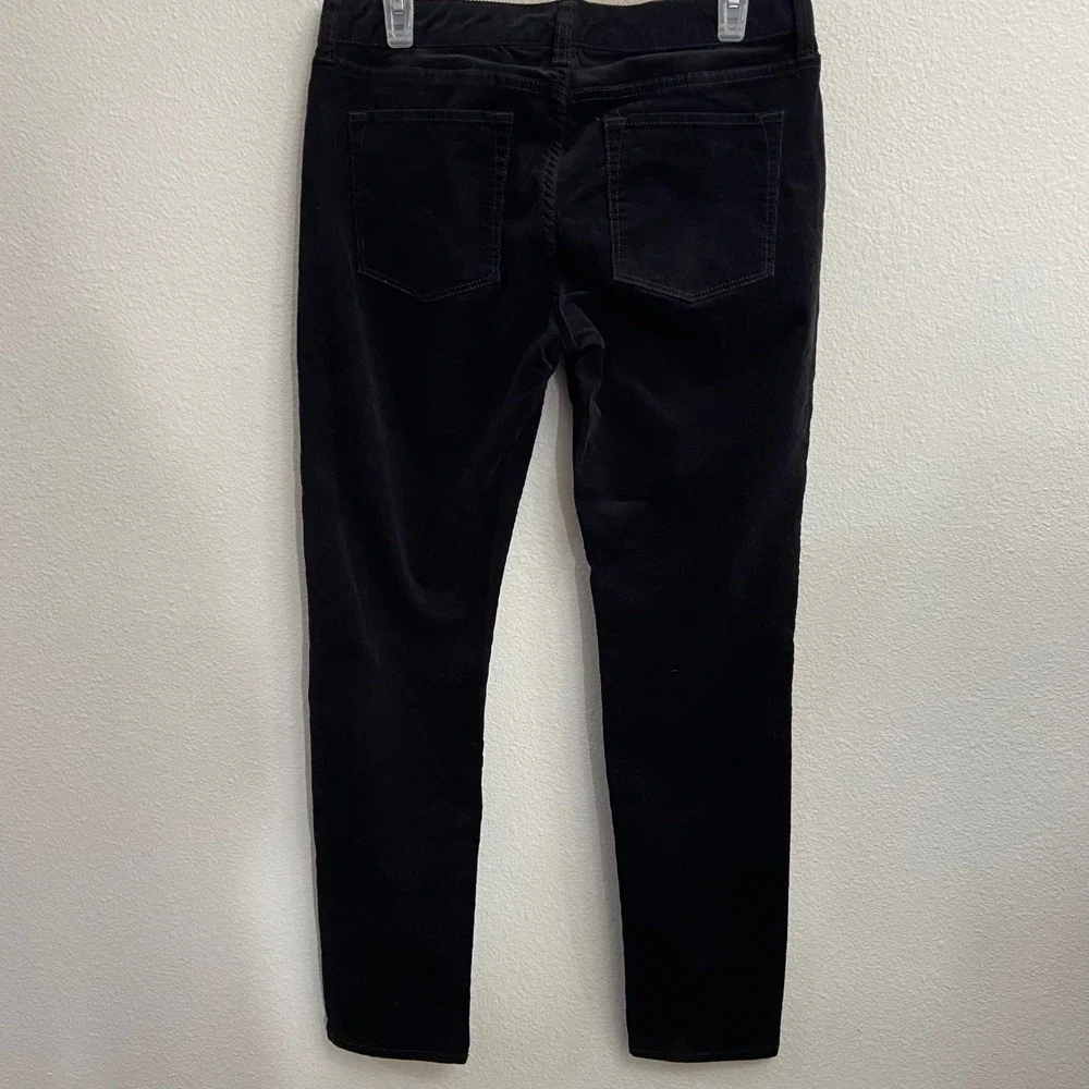 Banana‎ Republic Womens Size 28/6 (ACT30) Black Corduroy Skinny Fit Pants READ